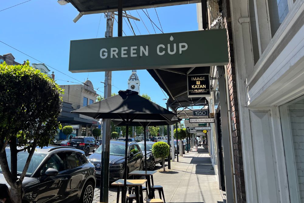 Green Cup - Exterior
