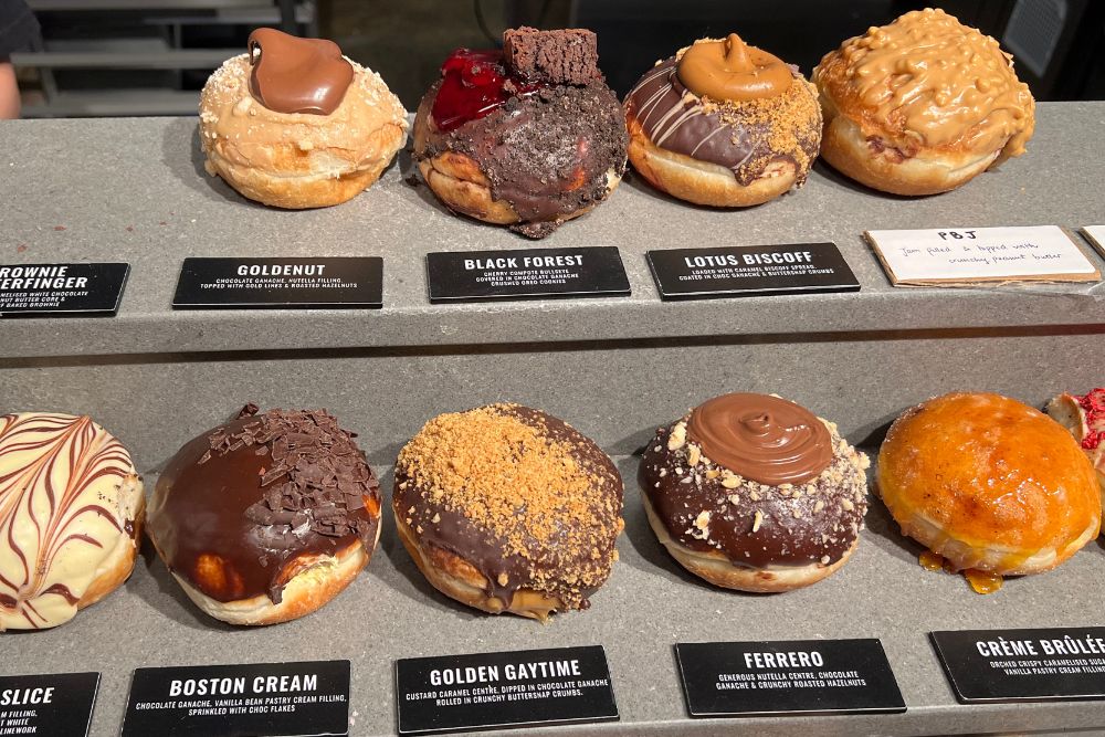 Levain Doughnuts - 2 rows - best doughnut shops in Melbourne
