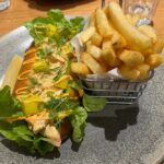 Dish & Spoon Cafe - Lobster Roll & Chips